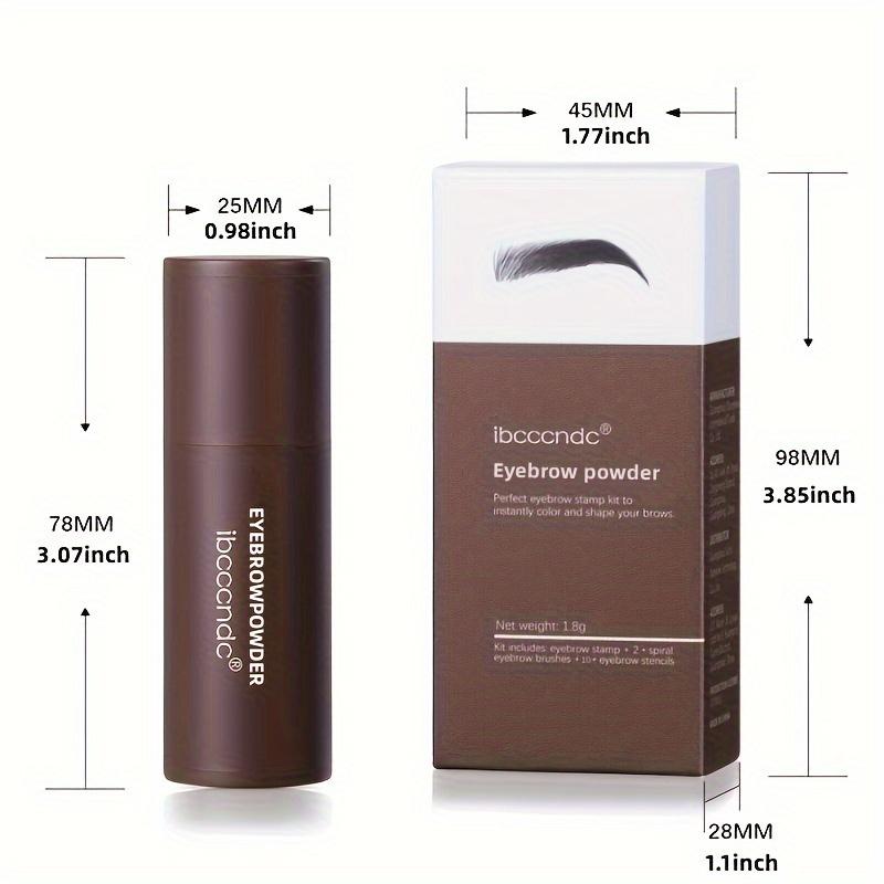 Водостойкий долговечный натуральный штамп для бровей, набор для моделирования бровей, контурная палочка для бровей, линия роста волос