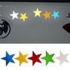 Five-pointed Star Reflective Stickers Car Exterior  Accessories Car Safety Mark Car Stickers