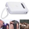 405nm LED Hair Extension Lamp 5000mAh Rechargeable UV Light Hair Extension Machine Home Salon