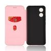 VIVO Y02S Чехол-книжка из кожи с карбоновыми элементами и поддержкой нескольких карт для Евро-Азии