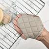1pcs Silicone Anti-hot Clamp Oven Gloves High Temperature Oven Gloves Oven Microwave Oven Handheld Warm Glove Clamp Kitchen