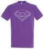 Diamond I T-Shirt Crystal Optical Reflector Mirror Diamonds Jewel Jewels