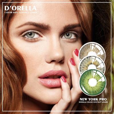 Цветные контактные линзы Dorella, 14,2 мм