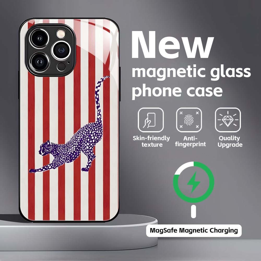 Marine life, crabs, lobsters Phone Case For iPhone17 16 15 14 13 12 11 X XR XS 8 Plus Mini Pro Max Glass Magnetic Case