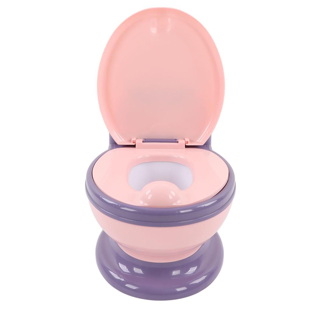 Baby Potty Toilet Emulational Large Size Universal Detachable Potty Training Toilet Pinkish Purple