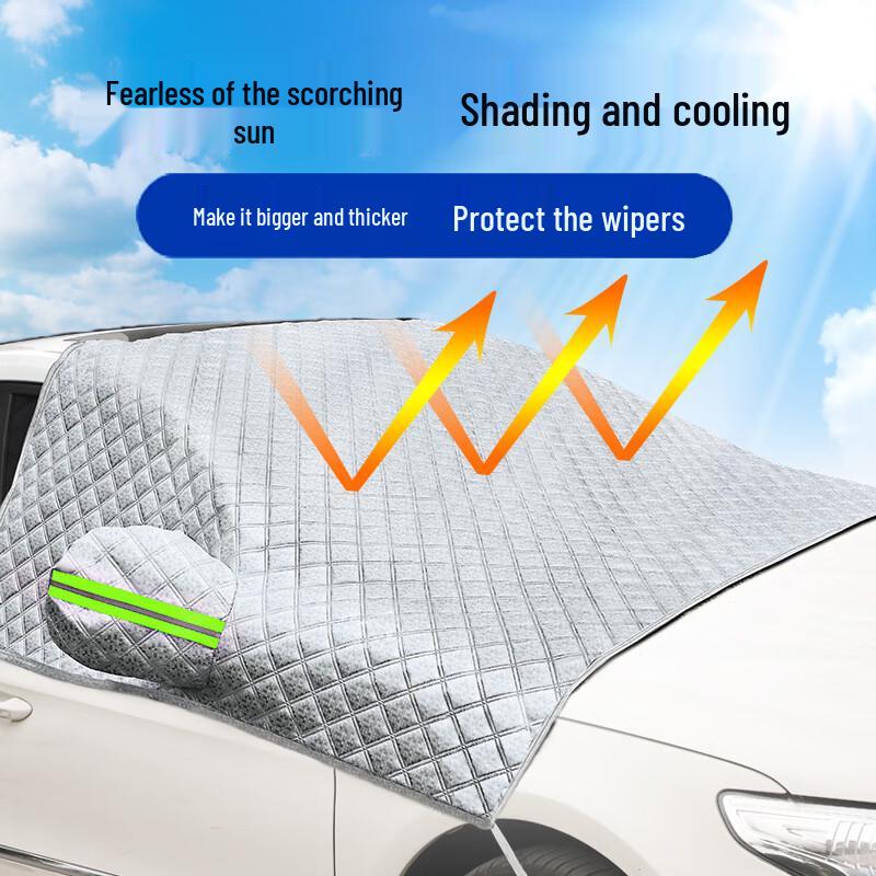 Magnetic Thickened Car Windshield Snow Cover