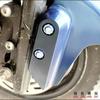 Motorcycle modification color rose electric car engraved rear license plate frame screw scooter front windshield decorative nut