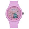 Cute Cartoon Silicone Watch - Candy Colors, Round Face - Perfect for Middle Schoolers