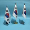 SKY FLAG Офисный настольный флаг Южной Кореи Флаг 14x21см Полиэстер Национальный флаг Южной Кореи Страновой баннер Настольные украшения Флаги