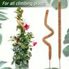 Bendable Coco Coir Moss Pole Plant Cage Climbing Pole Plant Support Extension for Monstera Plant To Grow Upward Garden
