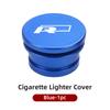 DOG1 Metal Car Cigarette Lighter Cover Decorative Cover DustProof Dust Cover Auto Accessories For VW R Golf Passat mk5 Scirocco Polo