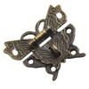 Antique Bronze Lock Butterfly Design Hasp Latch Jewelry Box Lock