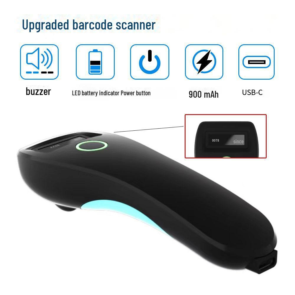 Компактный беспроводной Bluetooth-сканер 2D-штрихкодов от Yuanzhong Shentong Tiantian Yunda