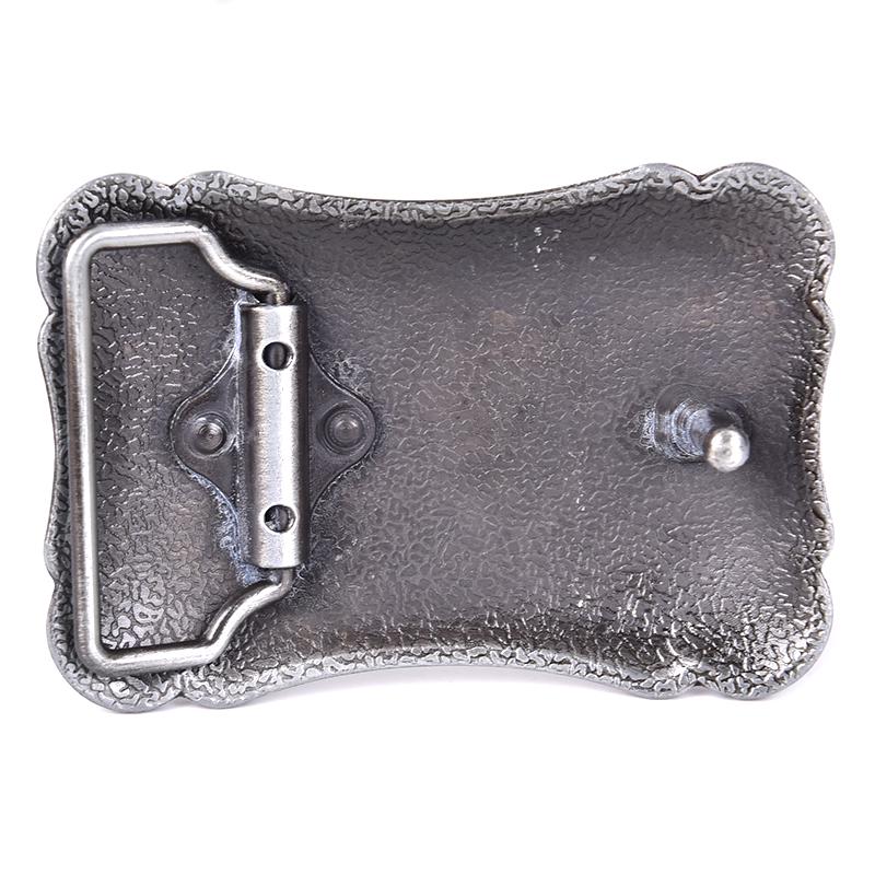 Retro Square Mens Belt Buckle Cowboy Western Large Metal Alloy Buckles