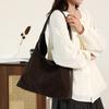 Suede Tote Bag Women's New Autumn and Winter Versatile Shoulder Women's Bag Lazy and Relaxed Big Bag