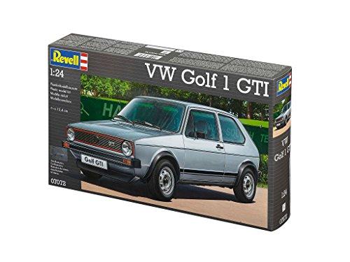 Немецкий Revell 1/24 VW Golf 1 GTI 07072 Пластиковая модель