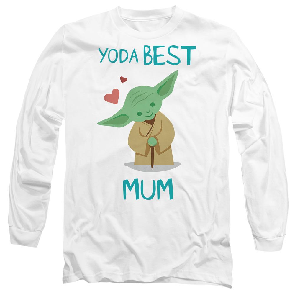 STAR WARS Футболка унисекс для взрослых Yoda Best Mum ко Дню матери