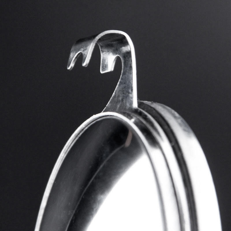 Новый термометр для духовки из нержавеющей стали, подвешиваемый или стоящий, с большим циферблатом, для выпечки, барбекю, приготовления мяса, еды, измерения температуры