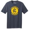 Футболка Cincinnati Swords 1971 AHL Хоккейная Футболка Tri-Blend - Columbus Blue Jackets