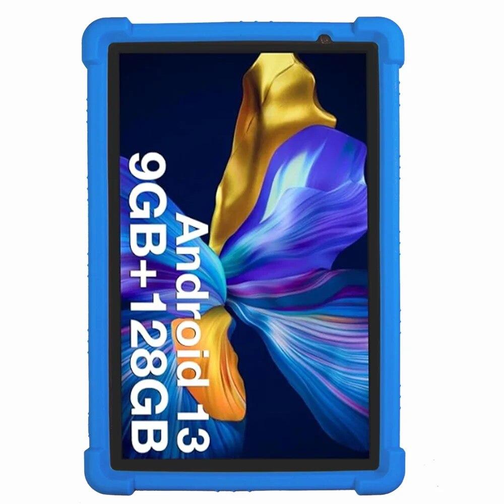 For PRITOM B8 Tablet 8.0 Inch Tablet Case Super Shockproof Soft Silicone Protective Case Stand Cover Drop Resistance