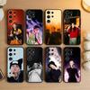 Чехол для телефона Singer Y-Young Miko для Samsung S26, S25, S24, S23, S22, S21, S20, S30, Ultra, Plus, Fe, Note, 5G Черный