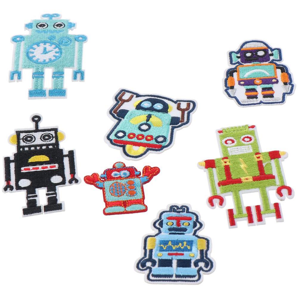 14pcs Embroidered Motif Applique Fabric Custom Patches Applique Stickers Sew on Patches  For Jacket