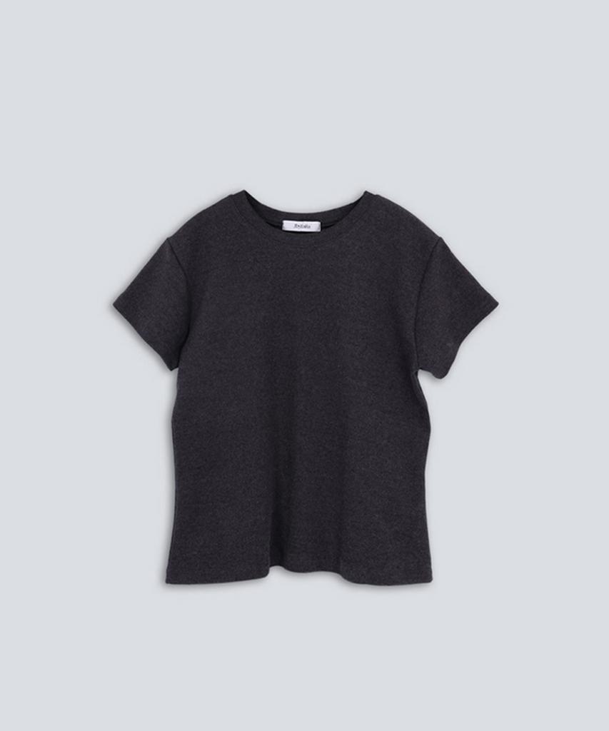 JBYRARA W Crew Neck Short Sleeve T-Shirt_Charcoal