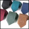 [Белый Клык] Простой Галстук, Деловой, Элегантный, Формальный, Костюм, Стильный, Мужской NC105 (Вино)