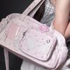 DIY Дисплей для значков Лолита Сумка на плечо Прозрачная Сумка на плечо для отдыха