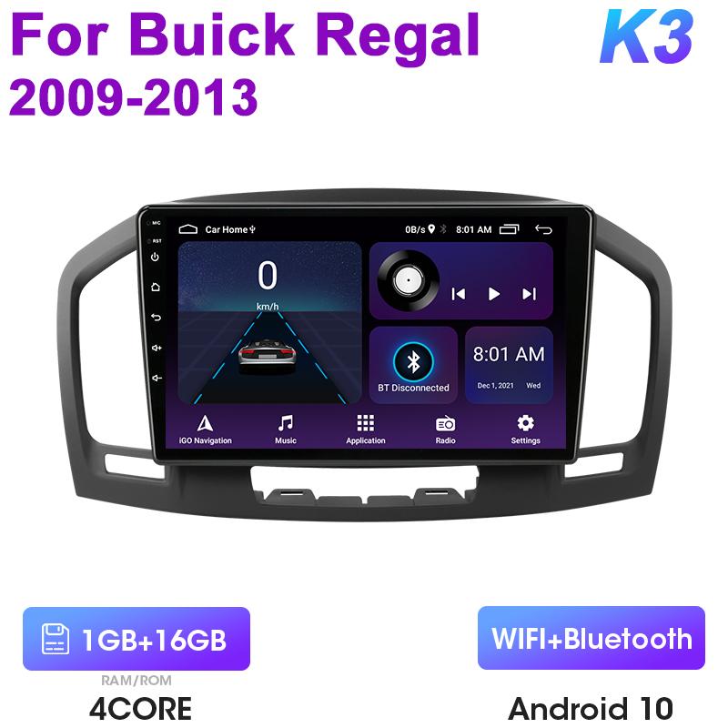 2 Din Android 12 автомобильный радиоприемник для Buick Regal для Opel Insignia 2009 - 2013 мультимедийный видеоплеер GPS 4G Carplay Auto Stereo DVD