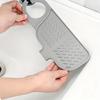 Silicone Drain Mat Kitchen Sink Pool Faucet Rack Sponge Rag Storage Rack Soap Mat