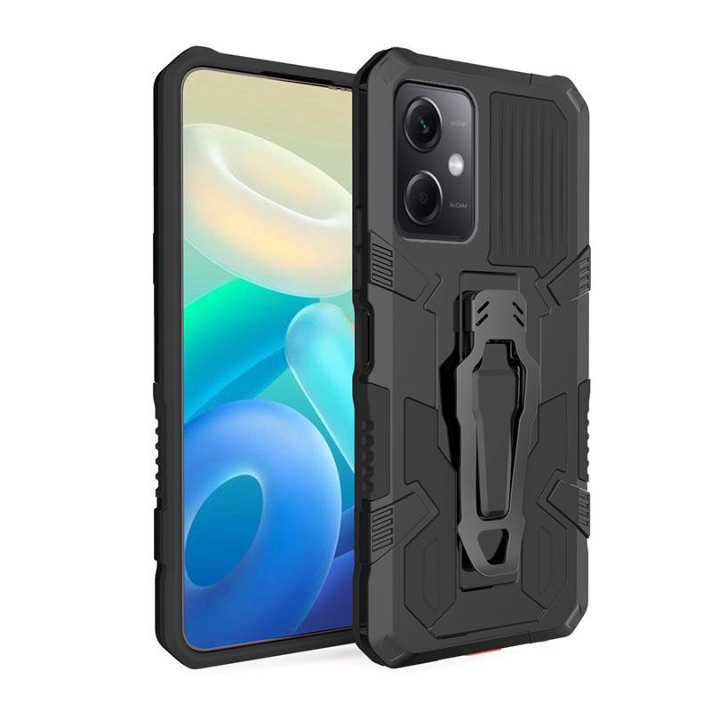 Применимо к чехлу для мобильного телефона Xiaomi Redmi note12Pro Mecha Warrior, держателю для Redmi note11, набору для note10