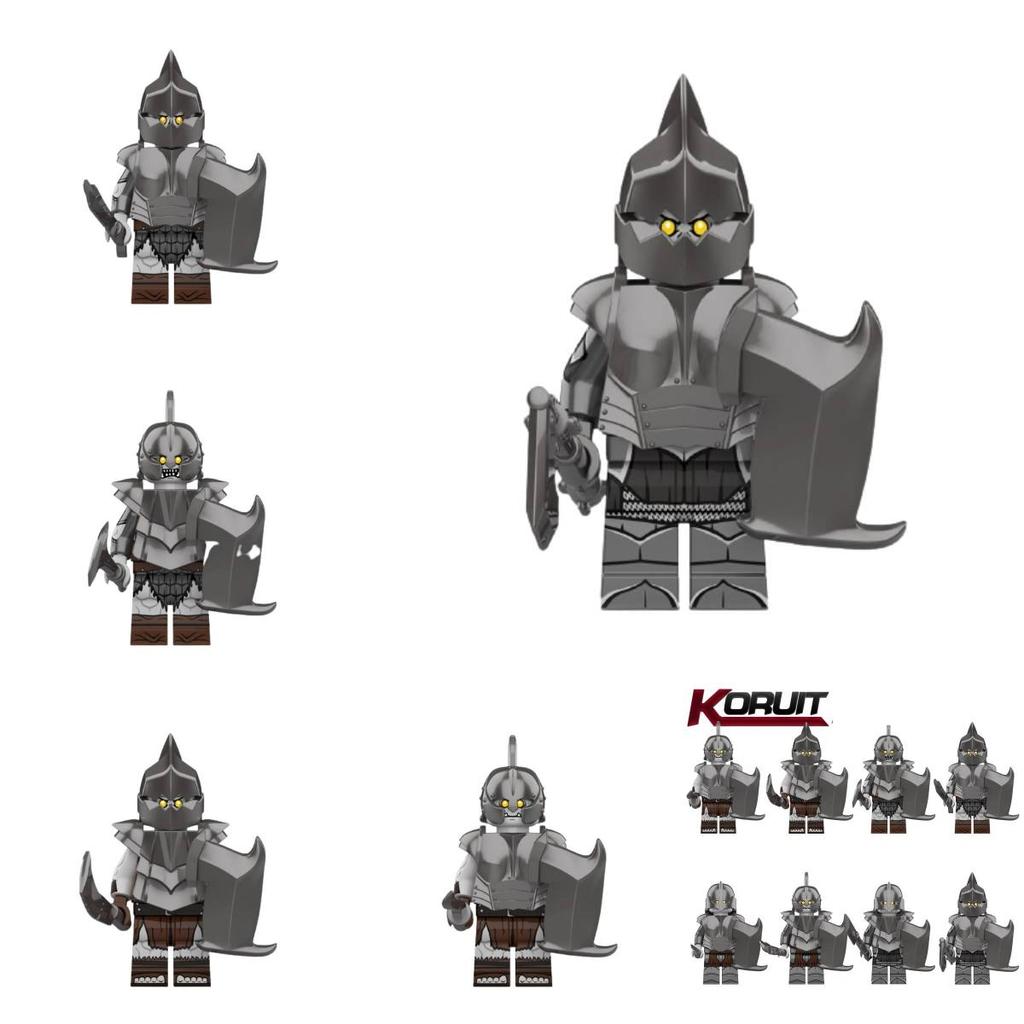 Kt1056 Серия Древний Солдат Орк Конструктор Фигурка Игрушка Пакет
