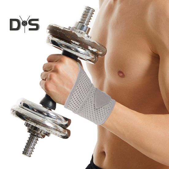 1 шт. спортивный бандаж на запястье, регулируемый дышащий ремень для поддержки запястья, мужской и женский фитнес-бандаж, облегчение боли при артрите, тендините, компрессионный рукав