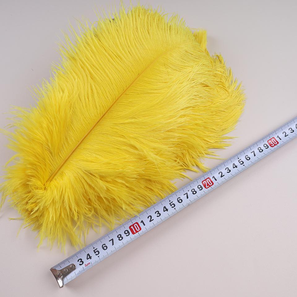10 шт. 30-35 см Страусиные перья для рукоделия Свадебное украшение 12-14" Аксессуары для рукоделия Настольные центральные элементы Карнавальные перья