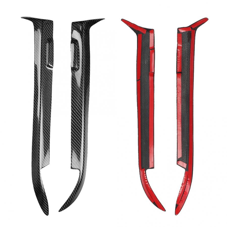 Пара фар, бровей, накладка из углеродного волокна, наклейка, подходит для E36 1992, 1993, 1994, 1995, 1996, 1997, 1998, Стайлинг автомобиля