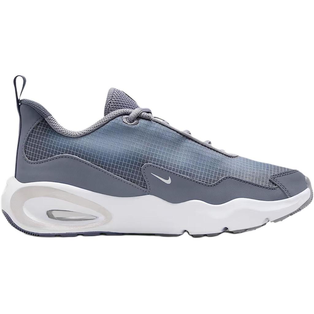 Nike Air Max Nova Дышащая поддержка Низкие детские беговые кроссовки Бетонно-серый Подростки FN4446-005