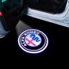 2pcs/set LED HD Logo Light Ghost Shadow Car Door Welcome Light Accessories For Alfa Romeo Stelvio 2017 Giulia 2017 Car Styling cdr563