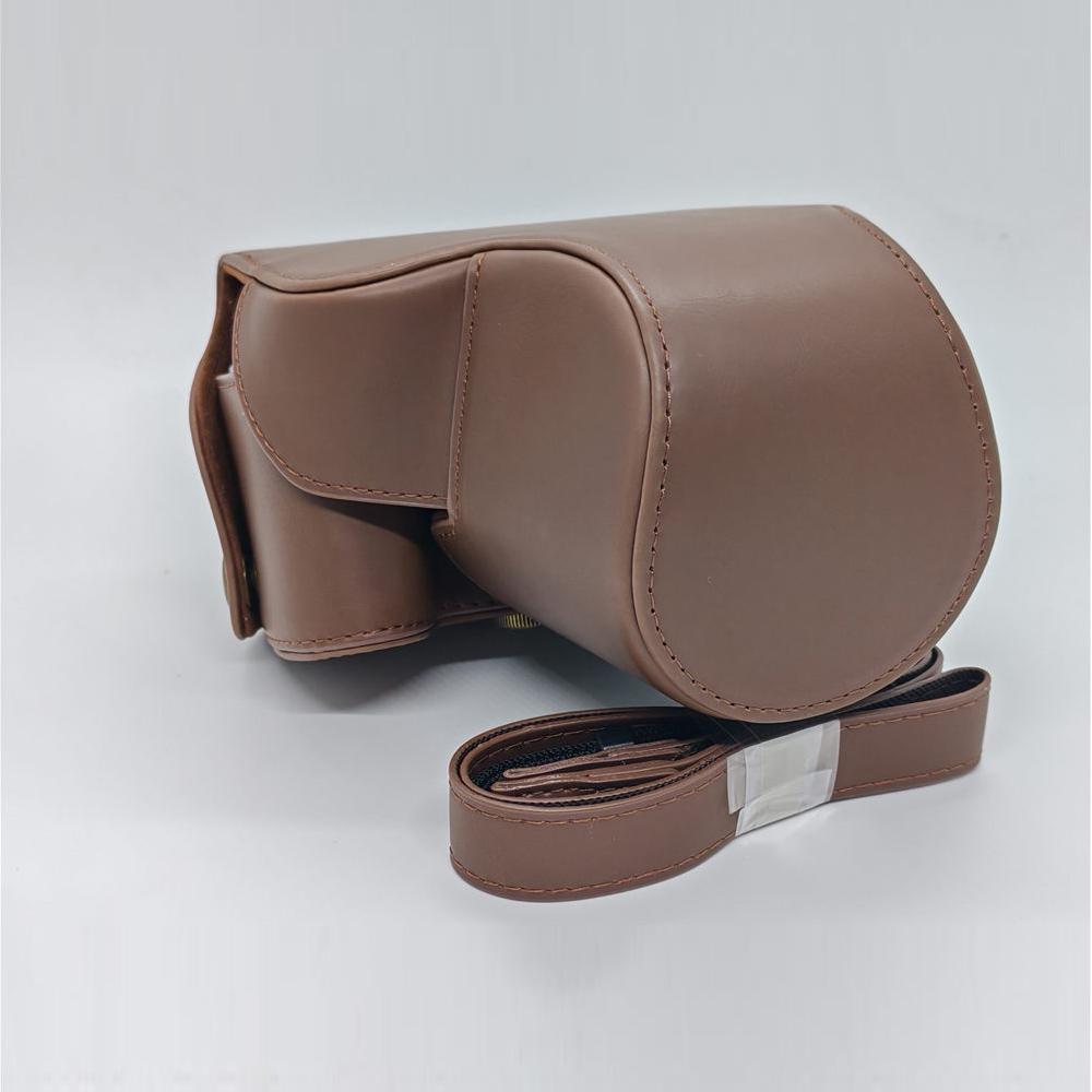 PU Leather Camera Case Cover For Nikon COOLPIX P510 P520 P530 Protective Bag With Strap