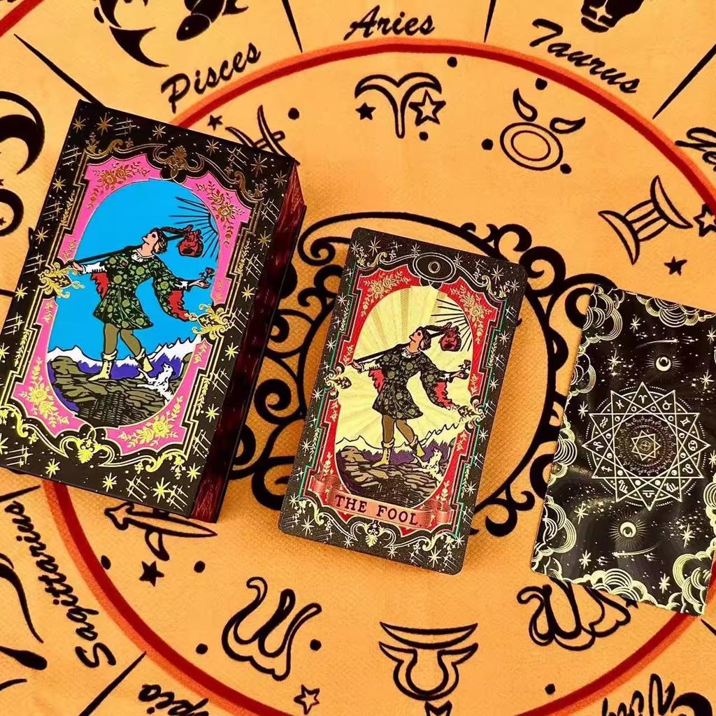 Оригинальная классическая популярная Weta luo карточная настольная игра карта карта карта башня из картона ПЭТ материал водонепроницаемая карта таро для начинающих