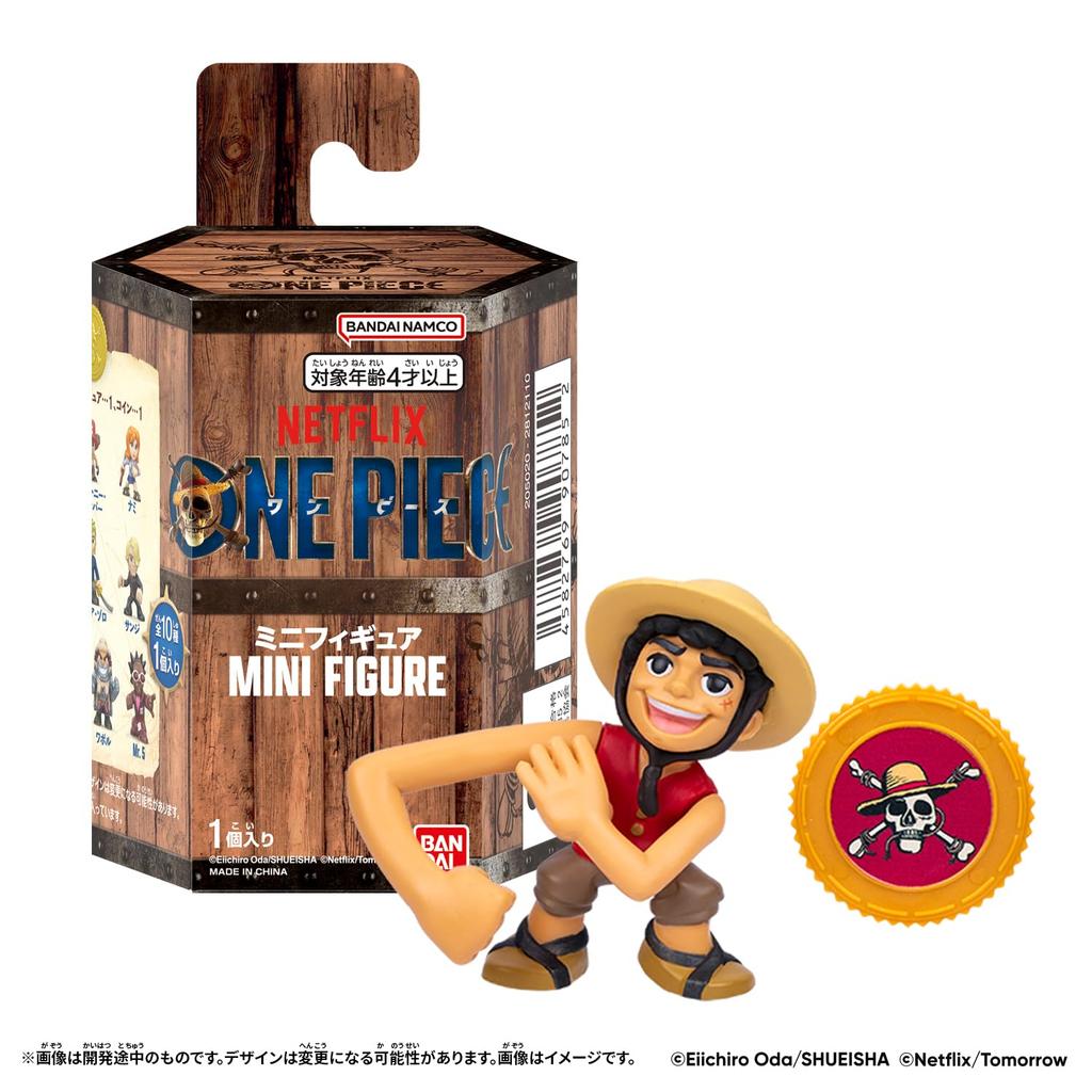 Netflix ONE PIECE Mini Figure Toy for Ages 4+