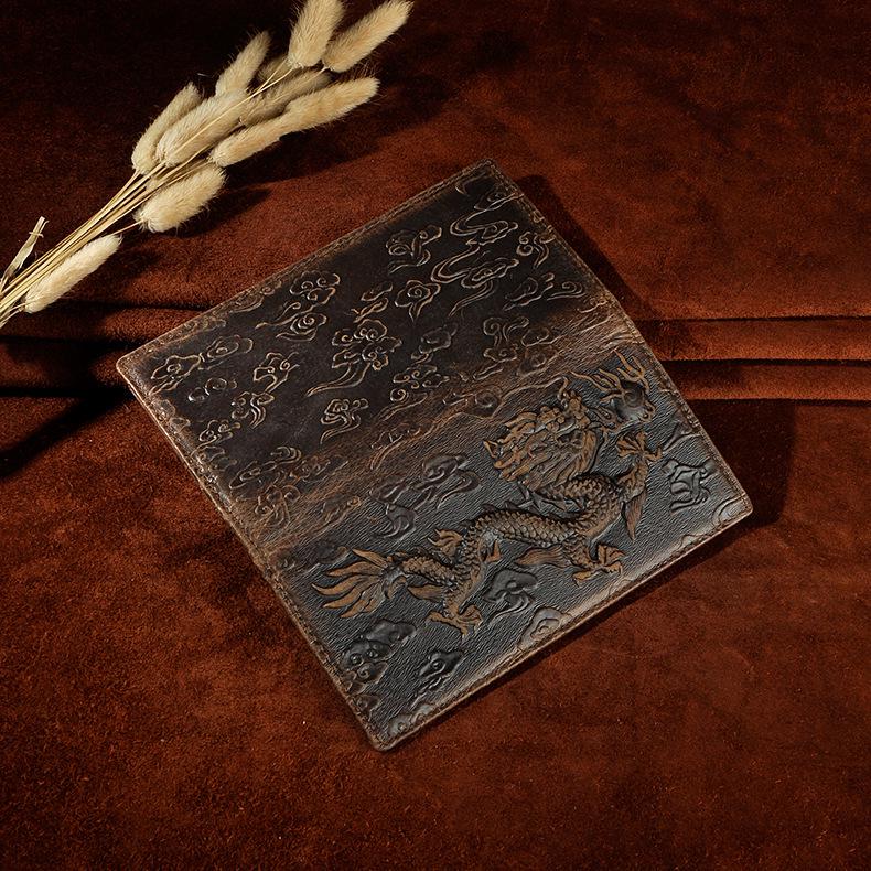 Натуральная кожа ручной работы унисекс длинный дизайн повседневный крутой подарочный органайзер кошелек модный кошелек держатель для карт