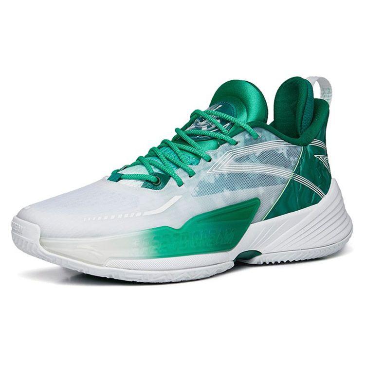 Anta Screaming X Light Madness 3 Nitrogen Technology Non-Slip Wear-Resistant Low-Top Basketball Shoes Men Sneaker Green 112221608S-1