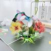 Праздничные открытки 3D Pop-Up открытка Бумажная DIY Пригласительные открытки Ручная работа Прочная Подарочная открытка с сообщением Праздник середины осени