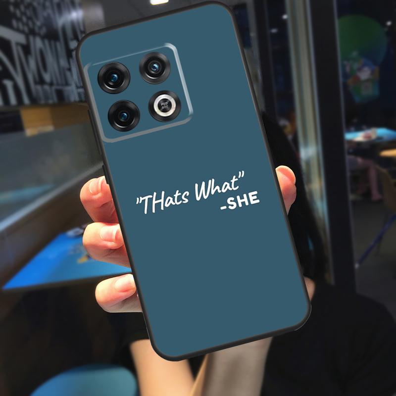 Майкл Скотт That’s What She Said Чехол Для OnePlus 10T 8T 9RT 12 13 13R 11 9 10 Pro OnePlus Nord 4 CE 2 3 Lite N20 N30 Чехол