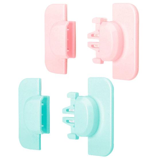 Refrigerator Lock Strong Adhesive Non-destructive Anti-opening Paste Firmly One Click Unlock Removable Child Safety Lock Living Room Supply