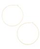 Earrings K18 Mirror Cut Beads Hoop Earrings 40571989 Yellow Gold 00 [Kokoshnick] (Large) Women's (100)