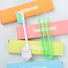 Health Travel Camping Portable Oral Cleaning Business Trip Outdoor Tooth Brush Folding Toothbrush