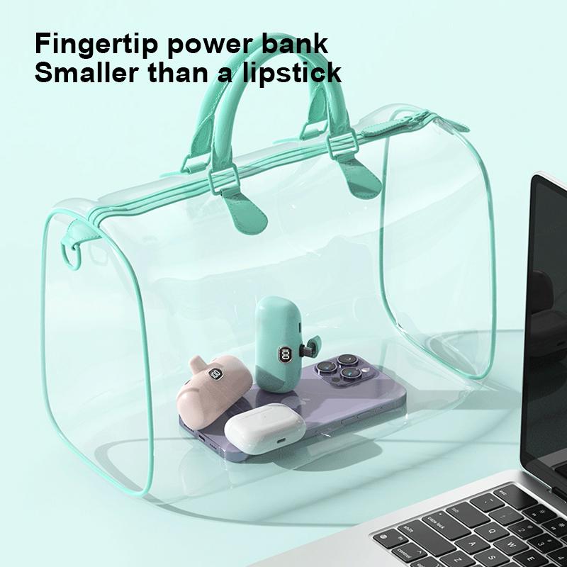 QGeeM Мини Power Bank 5000 мАч PowerBank QC PD Быстрая зарядка для iPhone 14 13 12 Внешний аккумулятор Портативное зарядное устройство для Samsung Xiaomi