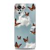 butterfly Soft Phone Case For Xiaomi Redmi Note 12 11 9S 9 8 10 Pro Plus 7 8T 9C 9A 8A K40 Gaming Silicone Clear Cover Coque